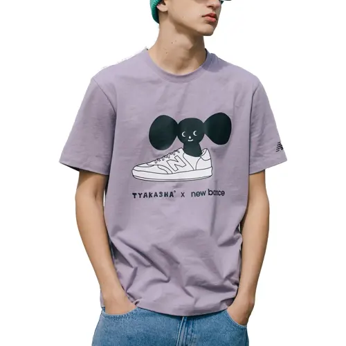 New Balance x TYAKASHA T Shirt Unisex Purple ORING
