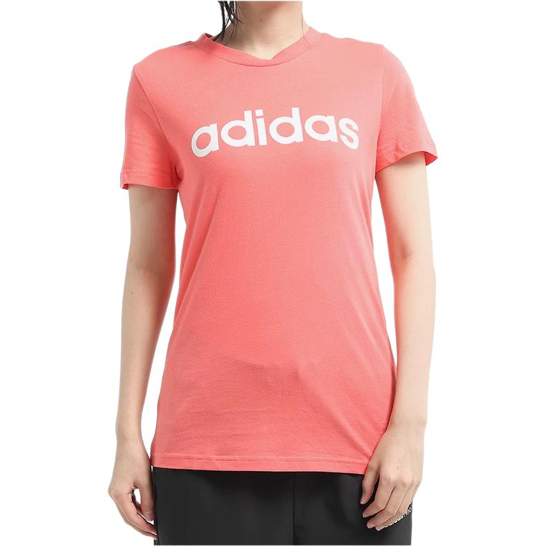Женская футболка adidas (красная)