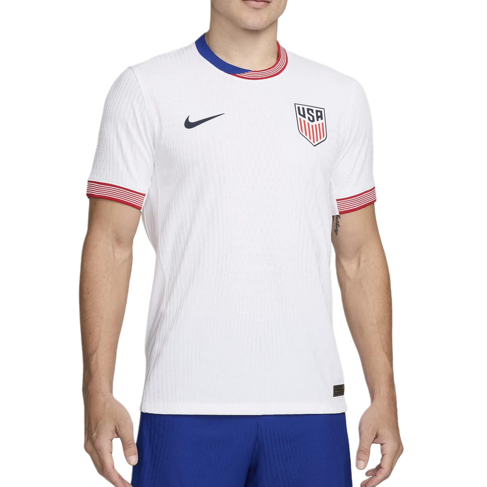 Nike Usmnt 2024 Match Home Men's Nike Dri-FIT Adv Soccer Authentic Jersey