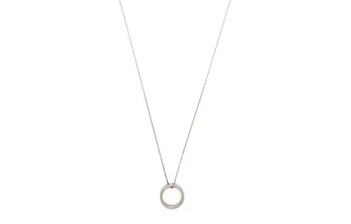 Maison Margiela Numerical ring pendant necklace