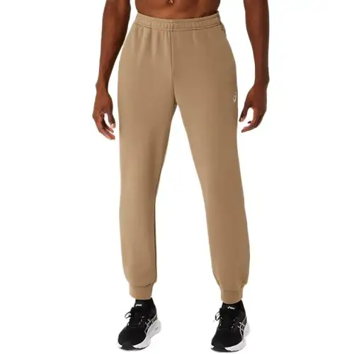 Asics Knitted Sweatpants Unisex Yellow Brown