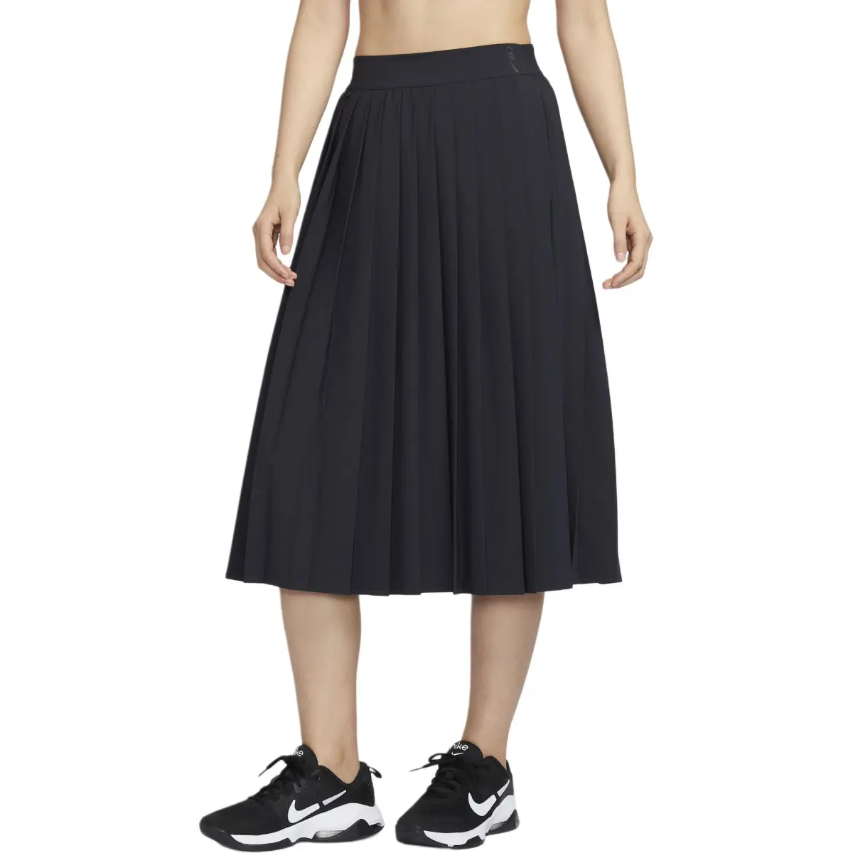 Nike Dri Fit 24.7 PerfectStretch Casual Long Skirt Women's Black/Dark Smoke Gray
