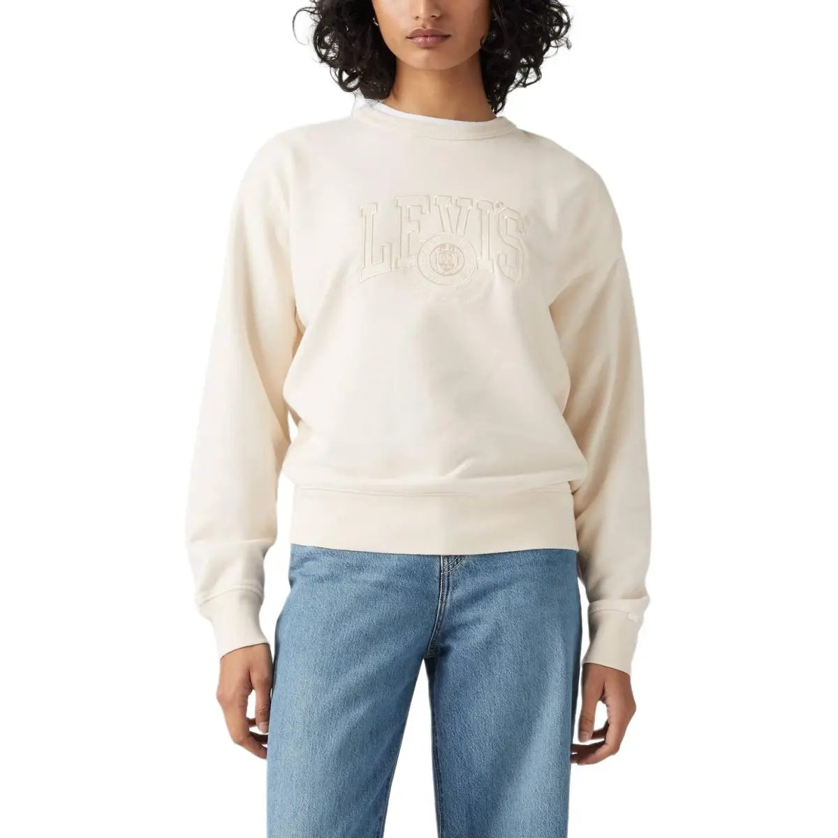 Levi's Sweatshirt Women's White