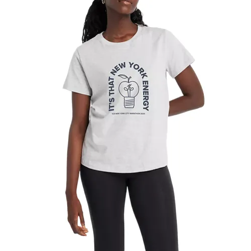 New Balance TCS Regular T Shirt Women's Gray