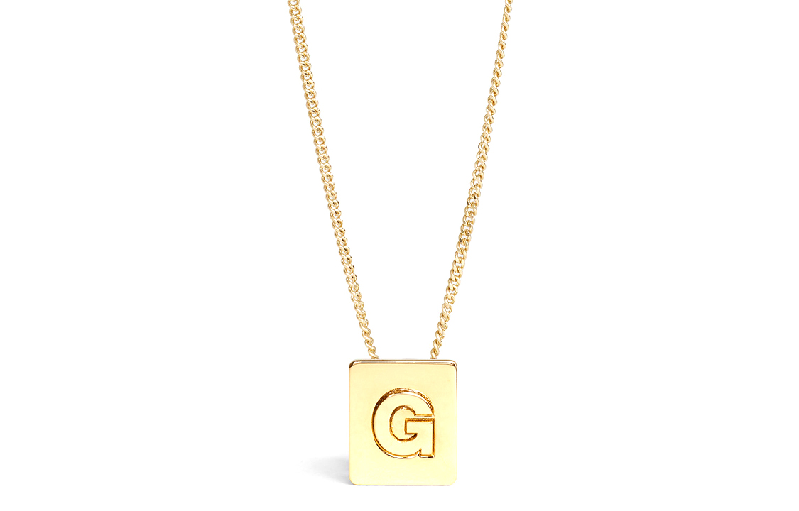 Подвеска CELINE Буква G (золотая) — фото 3