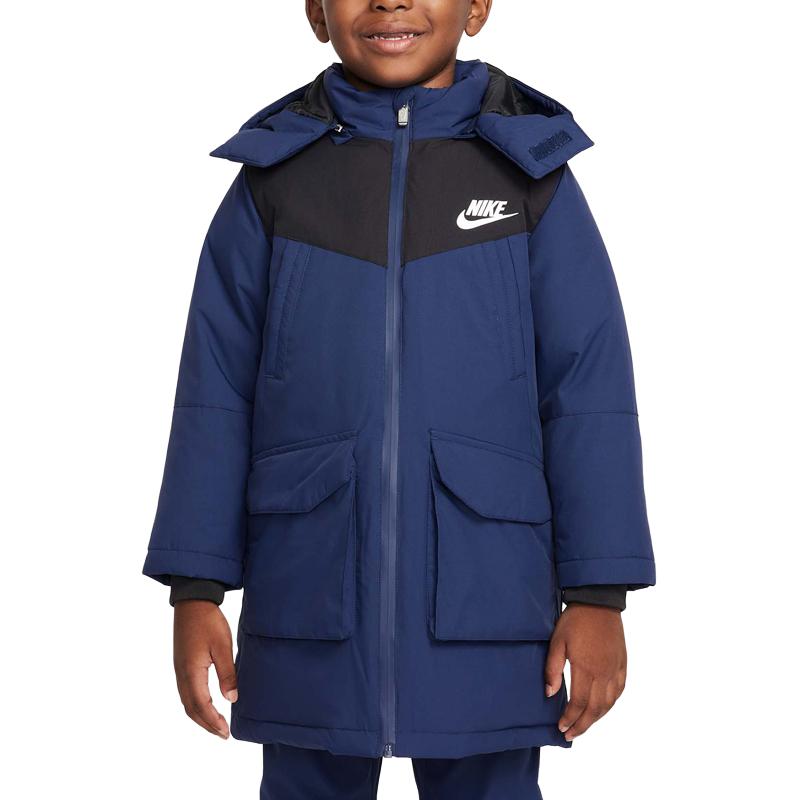 Детская куртка Nike Nike (сине-черная)