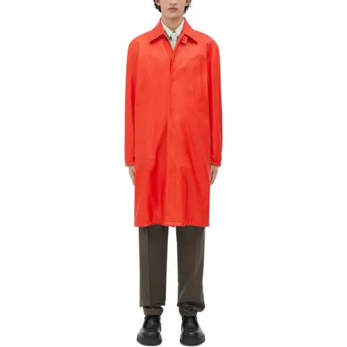 Bottega Veneta SS24 Leather Jacket Men's Red