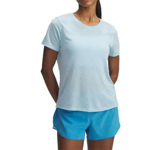 Under Armour Launch Regular T Shirt Women's Light Blue