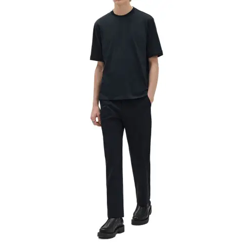 HERMES FW25 T Shirt Men's Marine Blue