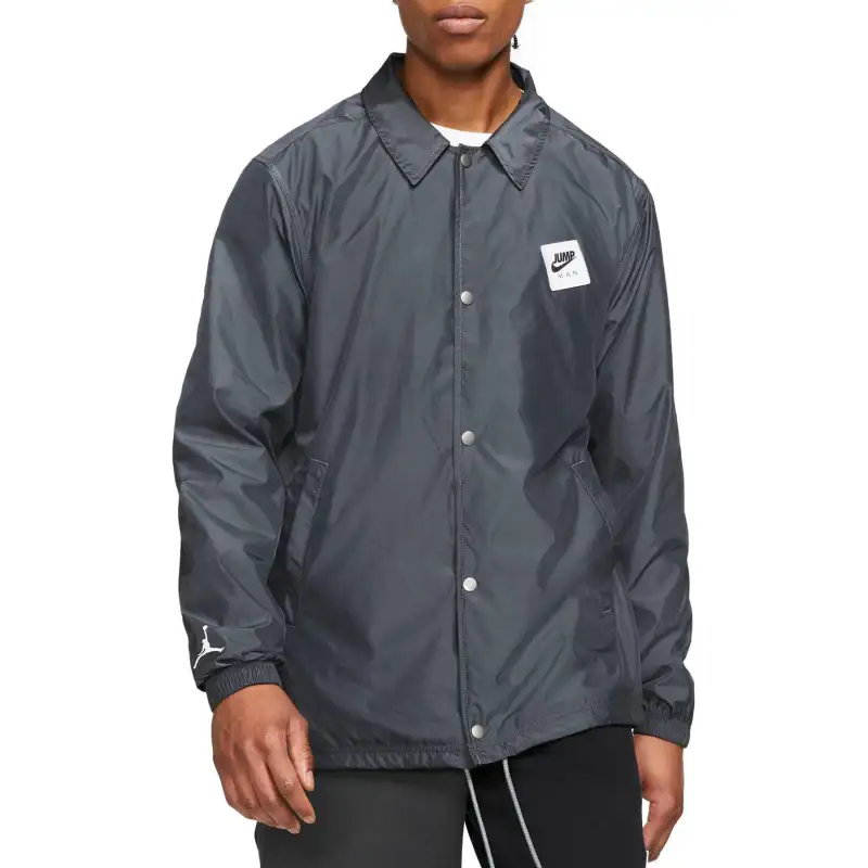 Jordan Jackets & Coats Men's Gray