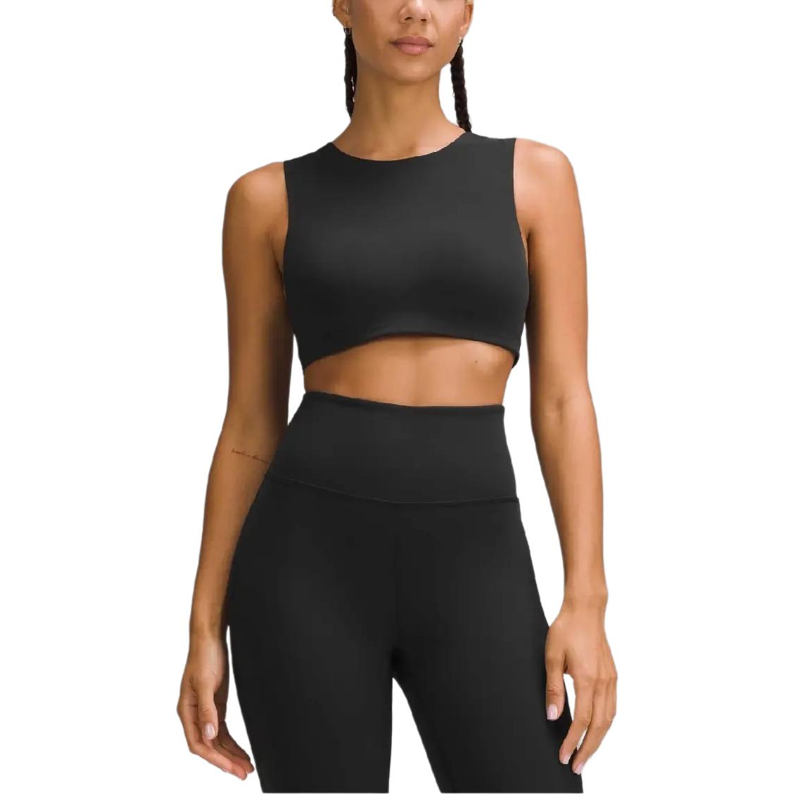 Lululemon Crewneck Soft Foam Cup Light Support, C/D Cup Sports Underwear Women’s