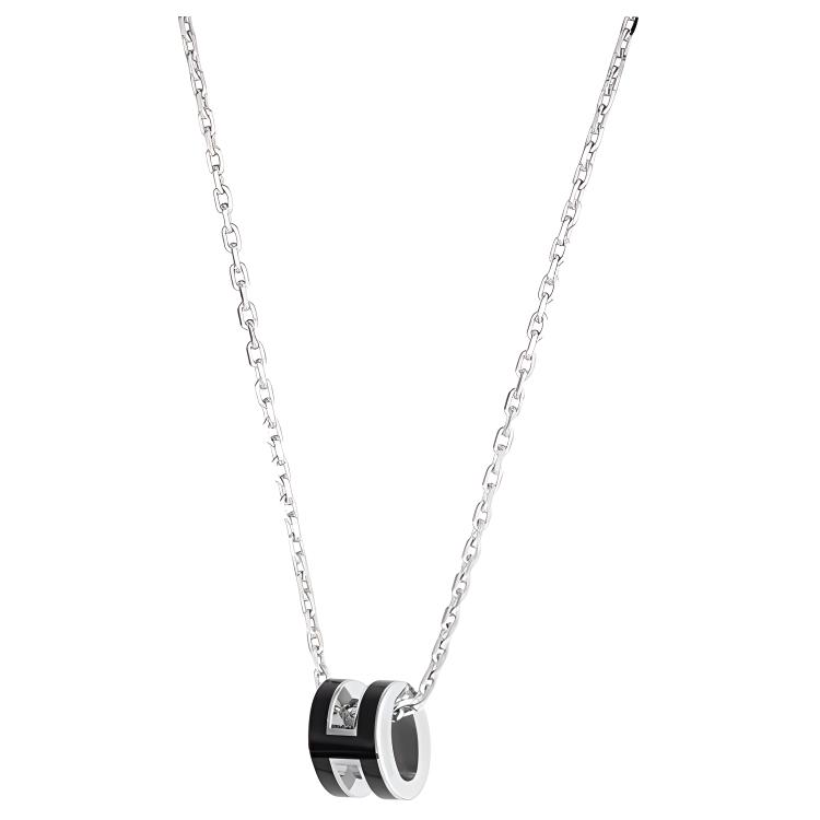 Женские очки Hermes POP H Mini Pop H (черно-серебристый) — фото 2