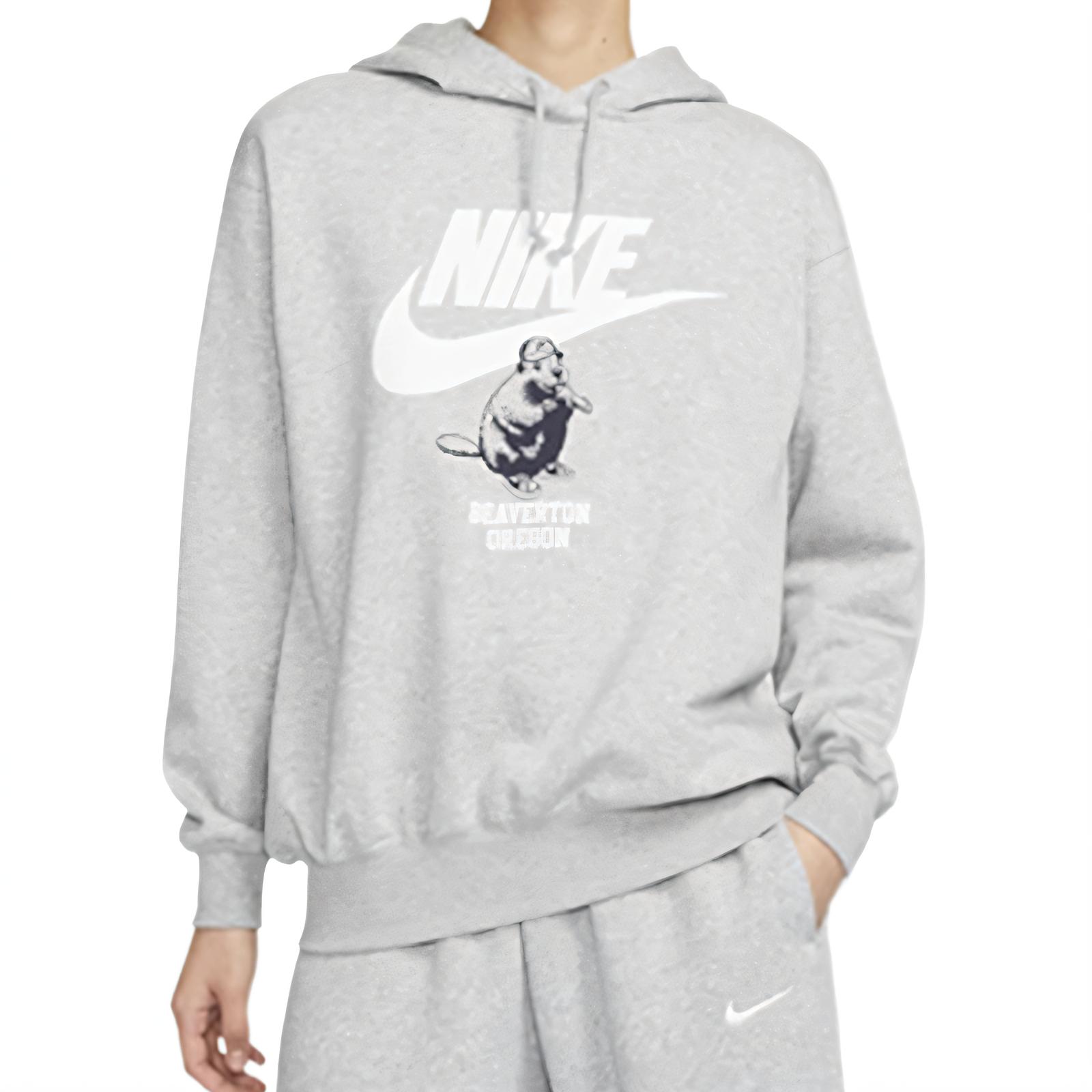 Женское худи Nike Hoodie (серое)