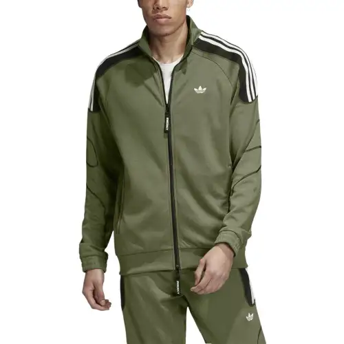 Adidas Originals logo-detail zip sweatshirt