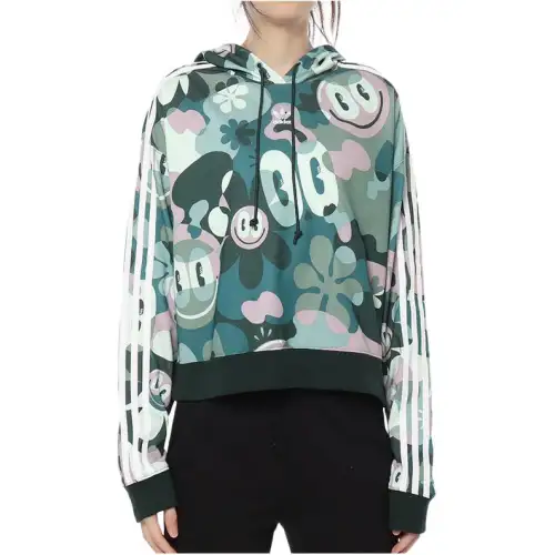 Adidas Originals Trefoil Collection Outfit Sweatshirt Women's Green