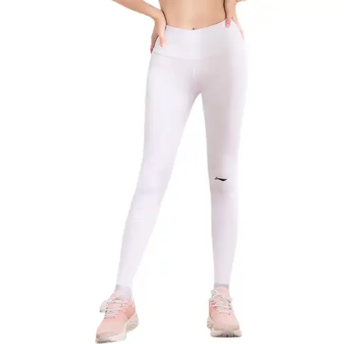 Li Ning Sports Pants Women's Pearl White Thin