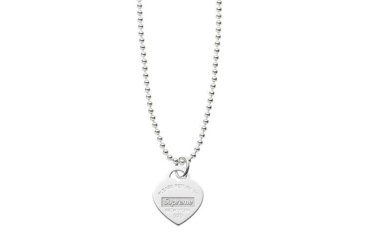 Supreme Tiffany & Co. Return To Tiffany Heart Tag Pendant