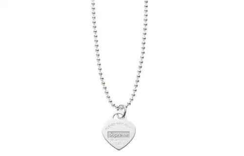 Supreme Tiffany & Co. Return To Tiffany Heart Tag Pendant