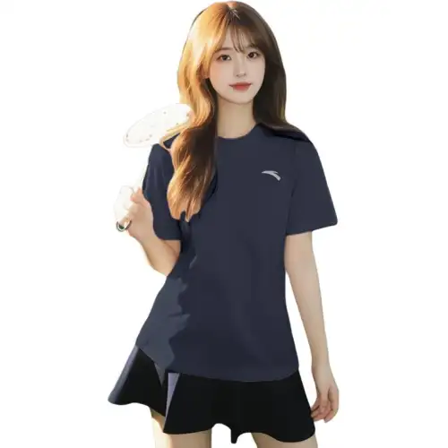 ANTA T Shirts Women's Men's Gray Clothing Crew Neck Thin Other