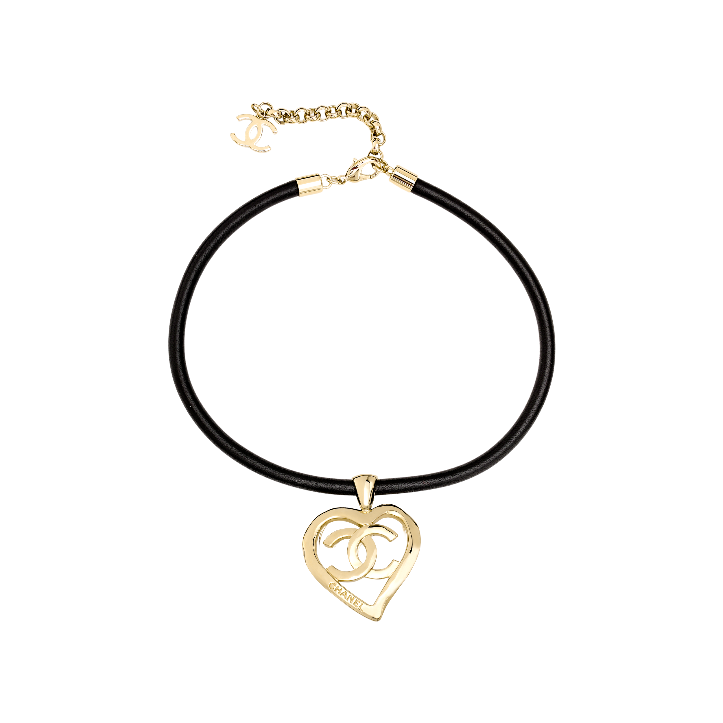 Женское necklace Chanel 22P (черное) — фото 3