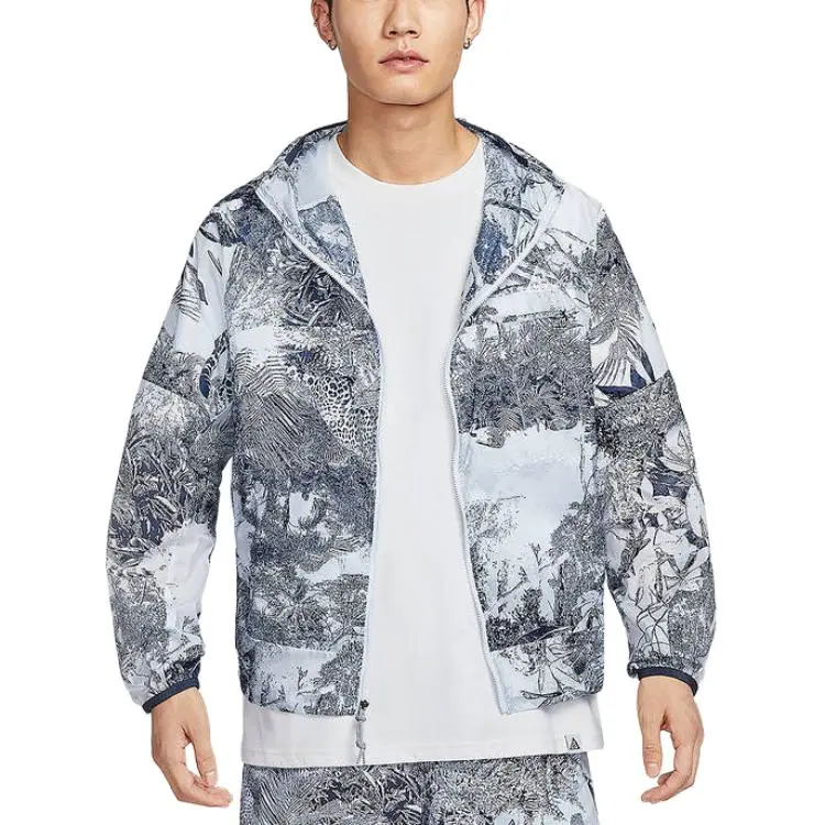 Nike Jackets Men's White Hooded Moderate Other