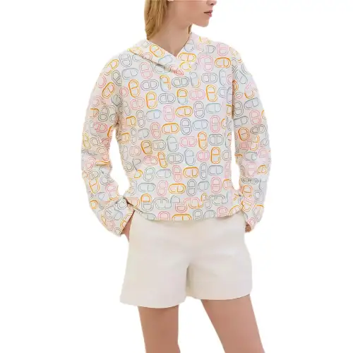 HERMES Sweatshirt Women's White