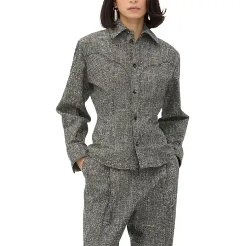 Bottega Veneta Shirt Women's Gray
