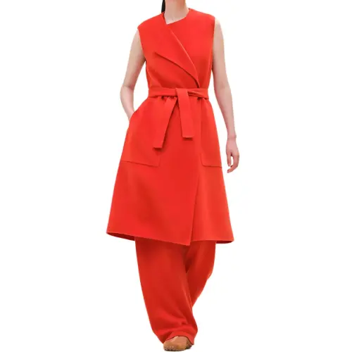 HERMES Cashmere Sweater Women's Red