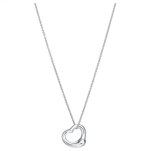 TIFFANY & CO. Elsa Peretti® 925 Sterling Silver Necklaces Women's Silver
