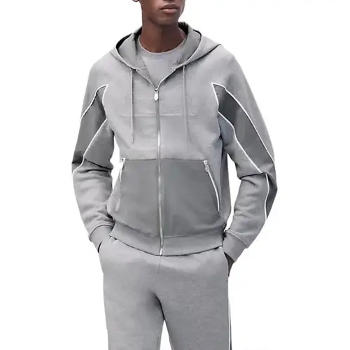 HERMES FW24 Jackets & Coats Men's Gray