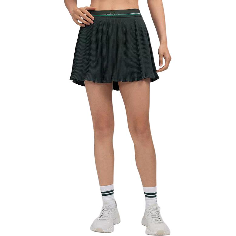 Lululemon SwiftLuxtreme™ Logo Waist Tennis Skirt Women’s Rainforest Green
