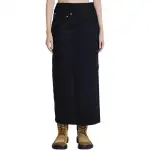LOEWE Deconstructed Designed Denim Midi Skirt