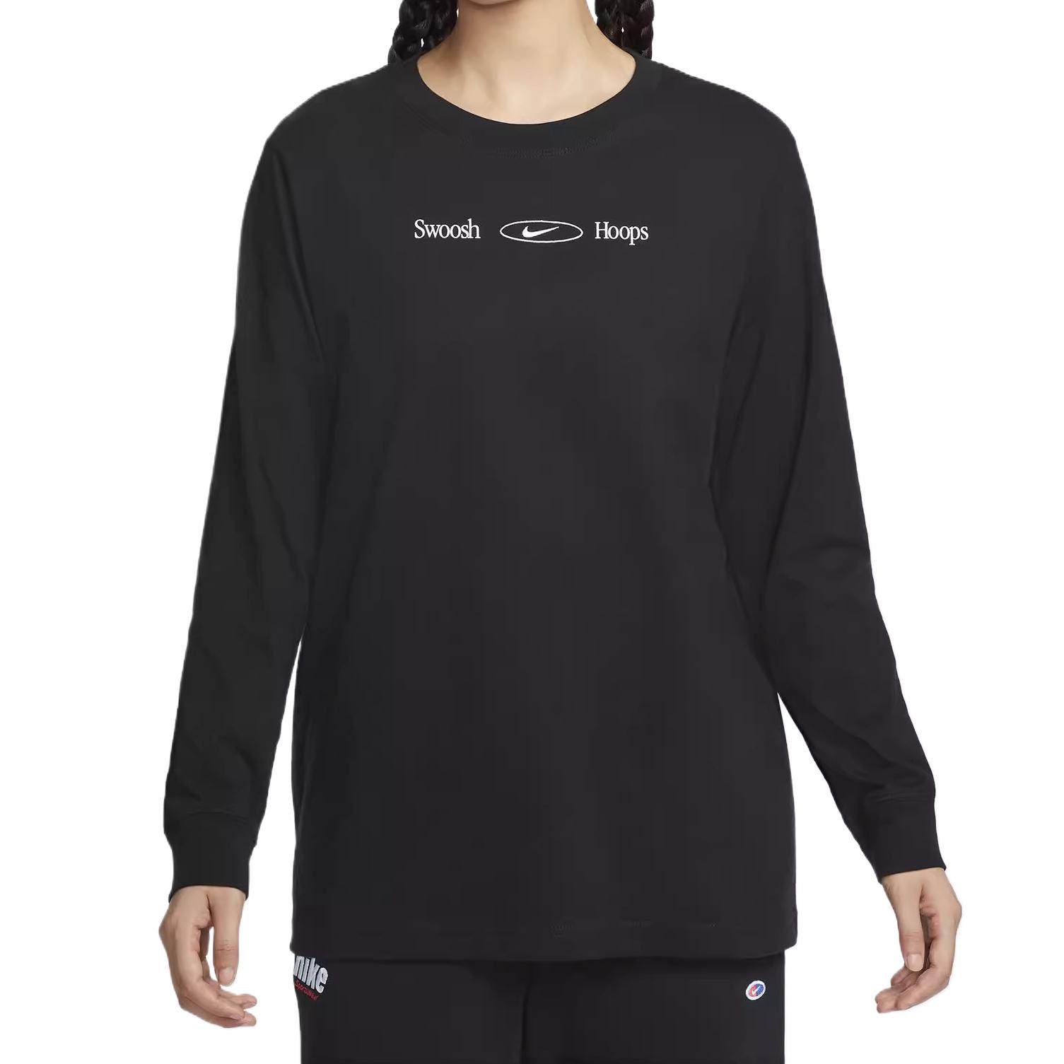 Женская футболка Nike (черная)