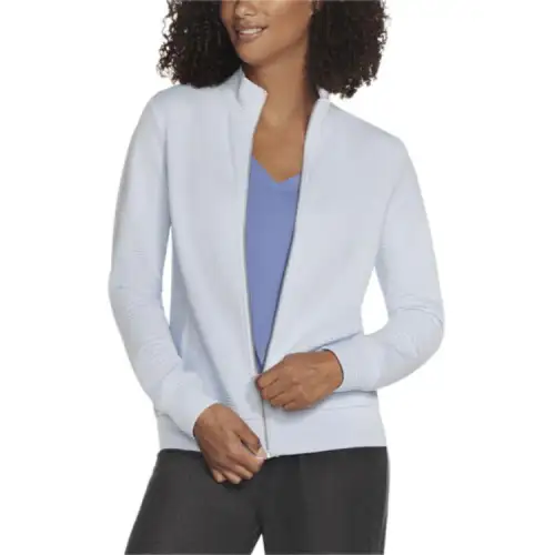 Skechers GO WALK EverywhereSkech Sweats Jackets & Coats Women's Blue Silver