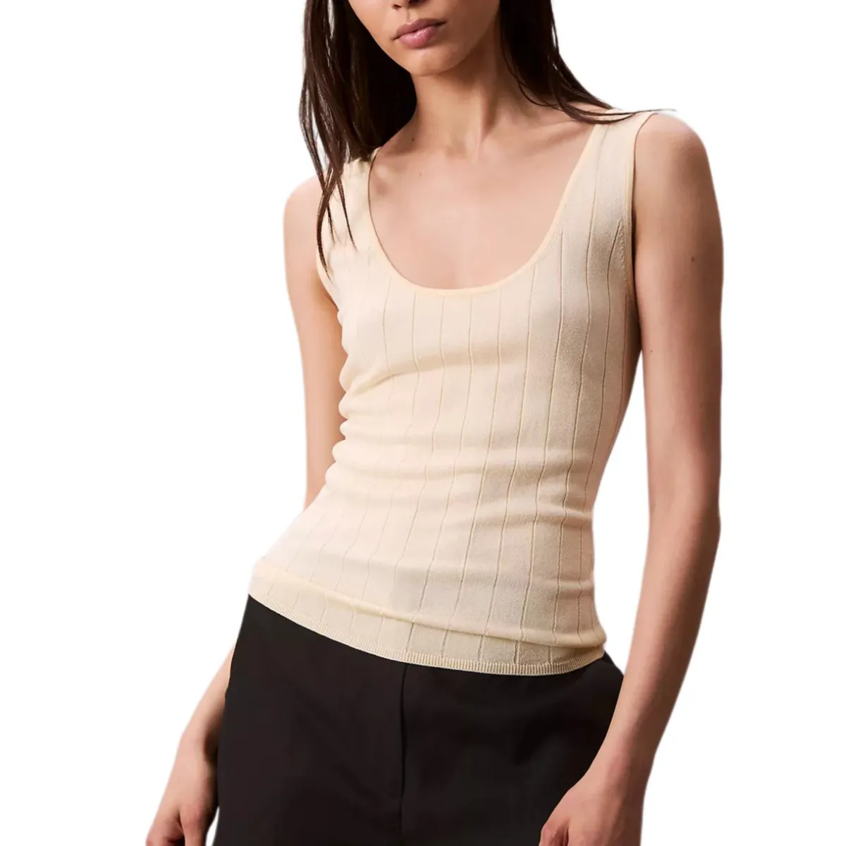 Calvin Klein ribbed tank top