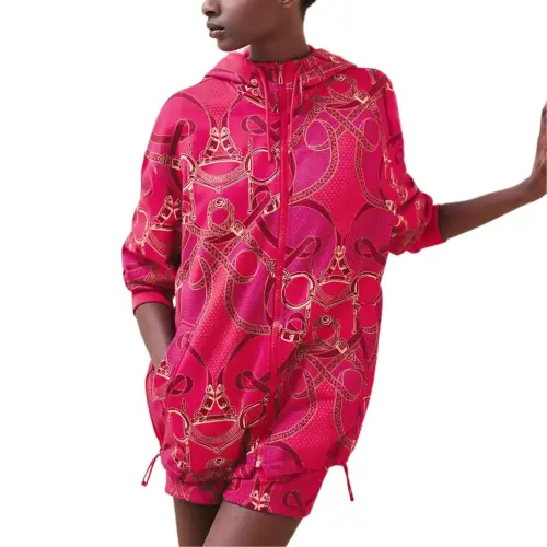 HERMES Jackets & Coats Women's Red