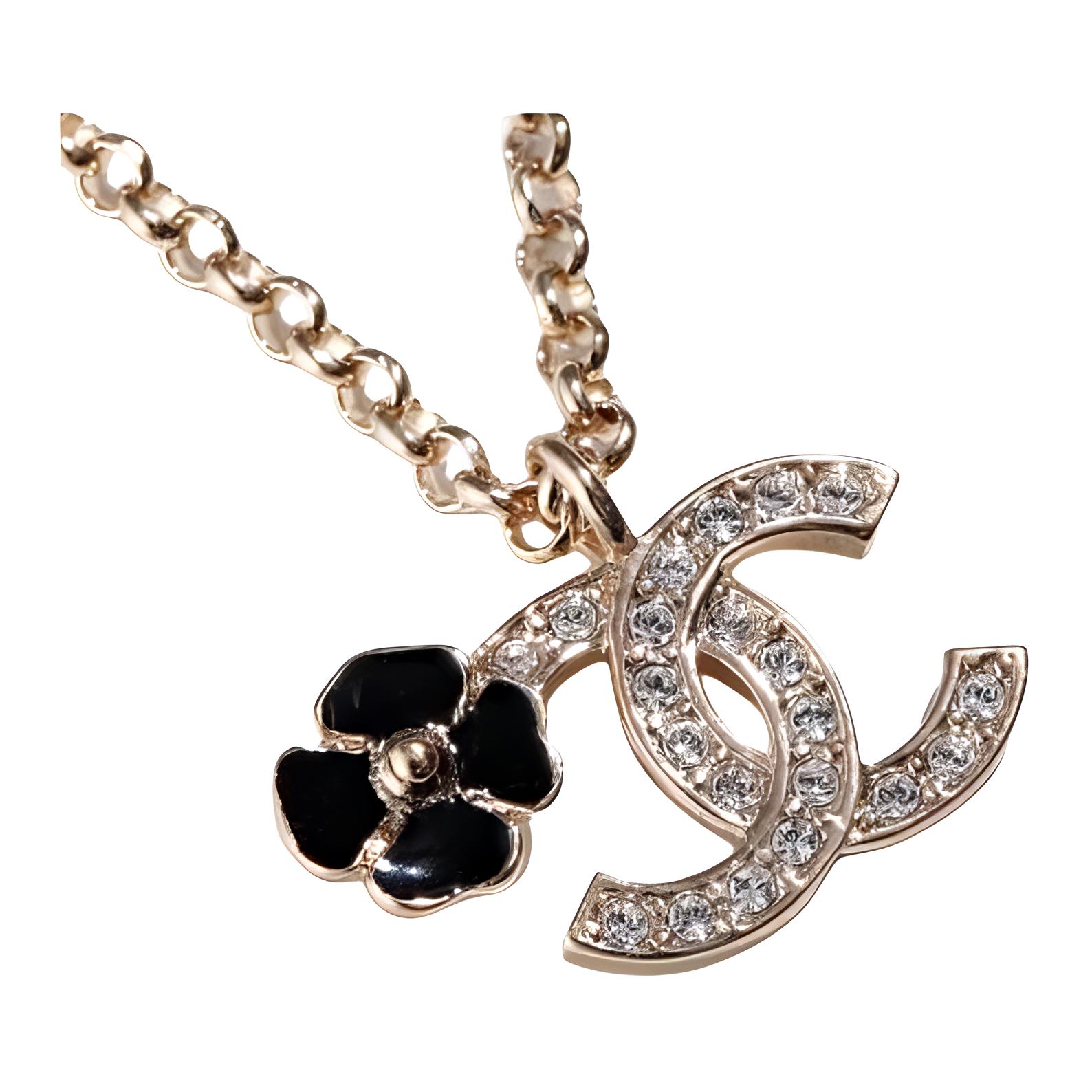 Колье унисекс Chanel 25P (золотое) — фото 3