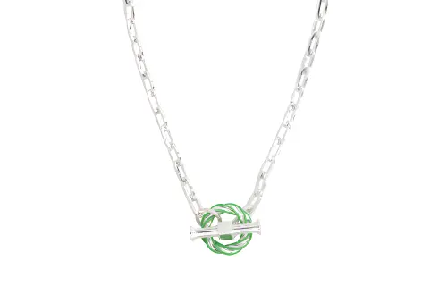 Bottega Veneta Necklaces Women's Silver