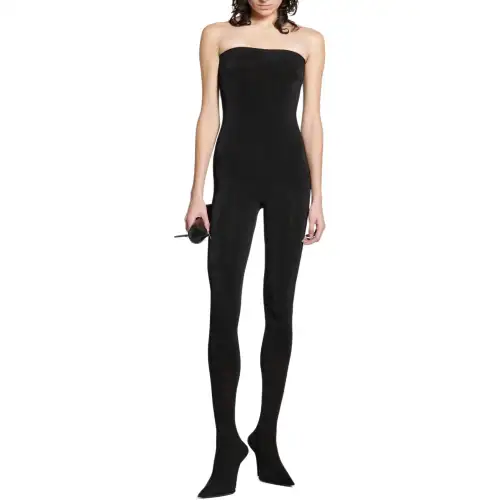 Balenciaga Jumpsuit, Slim Fit Women's Black