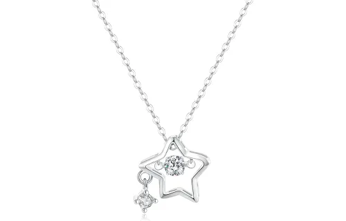 TEEX Sparkling Rhinestone Necklaces Women's