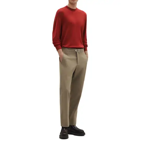 HERMES FW25 Sweater Men's Blood Red