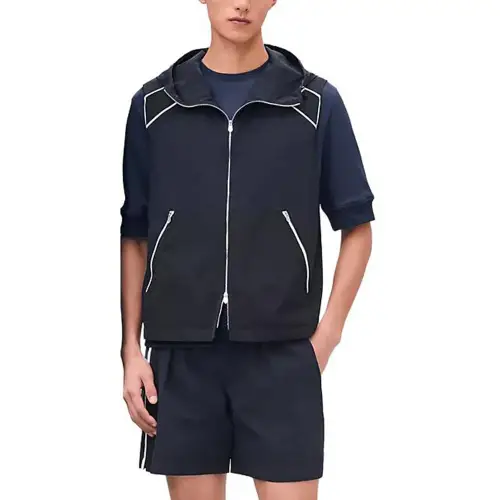 HERMES FW24 Jackets & Coats Men's Marine Blue