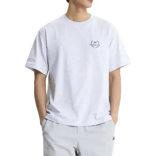 New Balance T Shirt Men's Light Gray