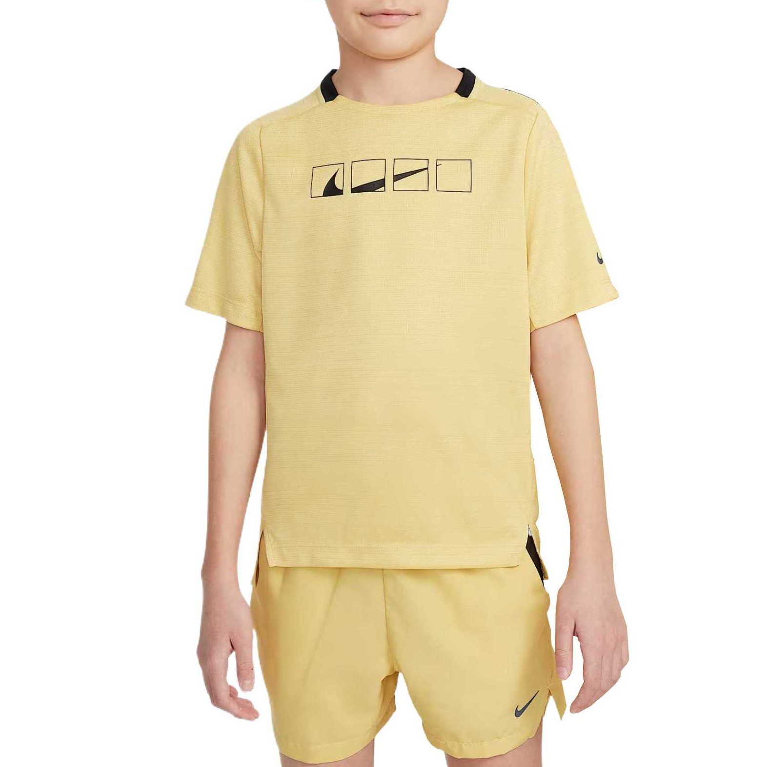 Мужская футболка Nike Nike Dri-FitTMulti (желтая)
