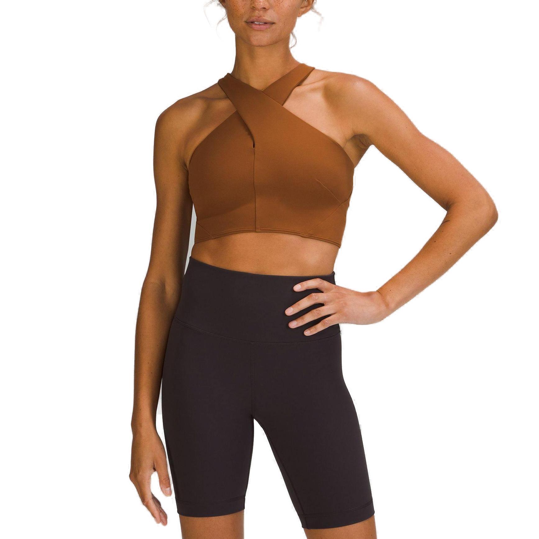 Lululemon Wrap Front Sports Underwear Women’s Copper Brown