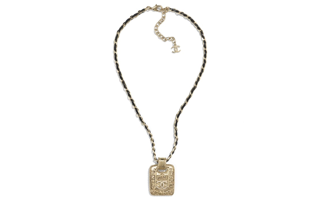 Унисекс ожерелье Chanel CHANEL (золотой)
