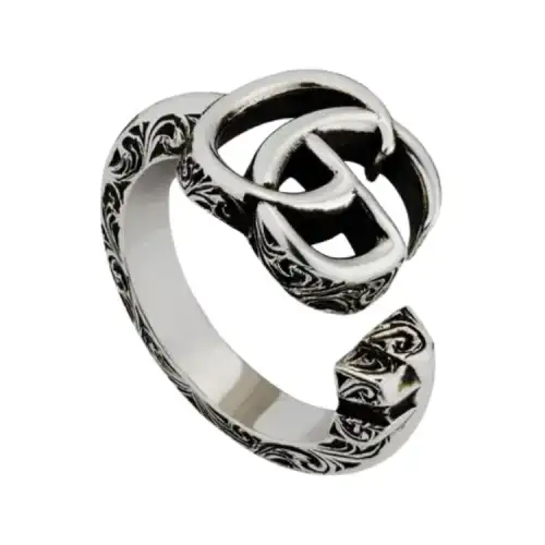 Gucci Gg Marmont key motif ring