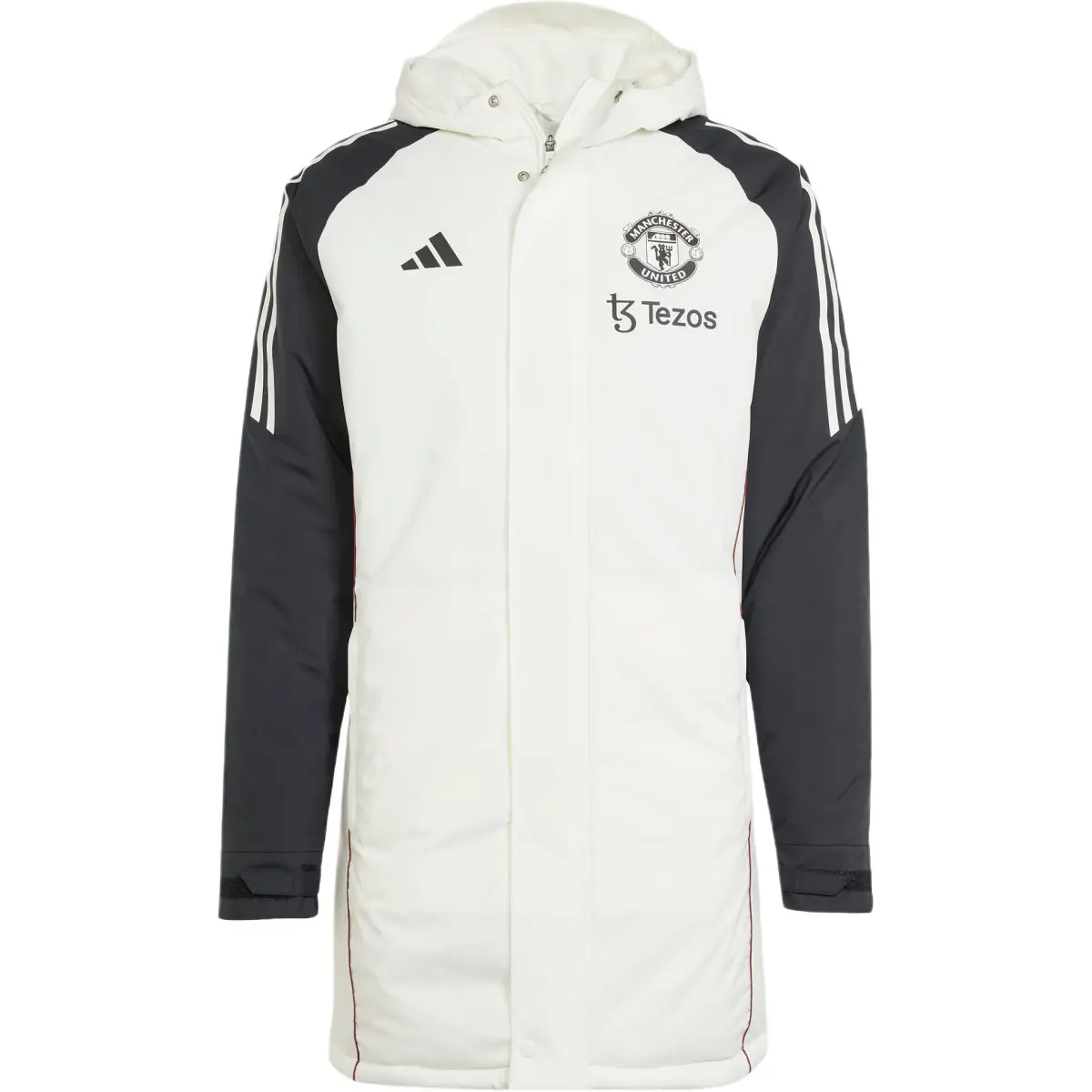 Adidas Manchester United Puffer Jacket Unisex White