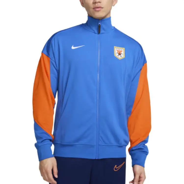 Nike Dri FitAcademy 2025 Season Shandong Taishan Quick Dry Stand Collar Fleece Lined Soccer Ball Jacket Men's
