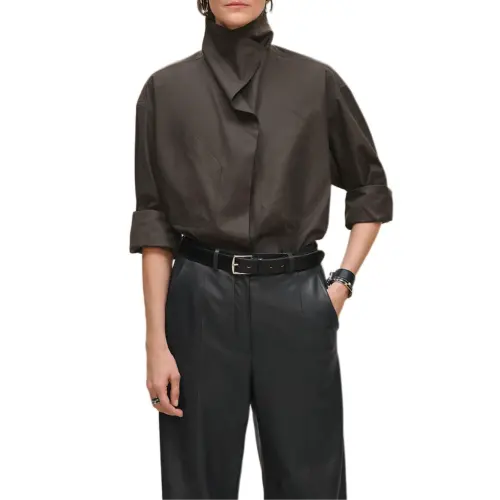 HERMES FW25 Shirt Women's Ebony Brown